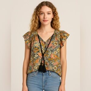 Bishop + Young All The Flutters Top Size S
Boho Cottage 100% Cotton